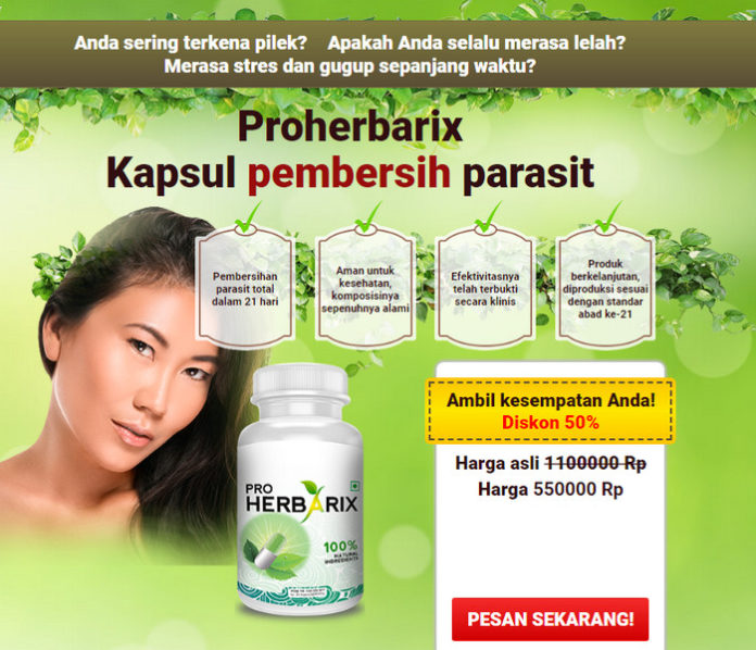 Proherbarix Indonesia, harga, komposisi, apa itu, cara konsumsi